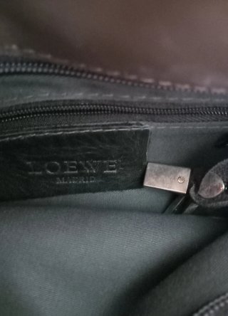 Bolso Bandolera Piel Loewe Gris