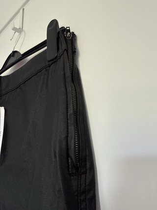 Pantalón Zara Tiro Alto Talla 40 Negro