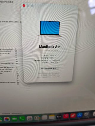 MacBook Air M3 100% URGE VENTA!