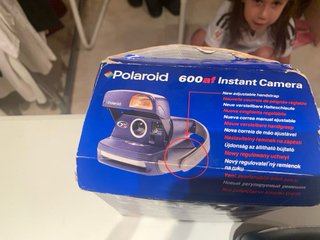 Polaroid 600 AF Cámara Antigua de Colección