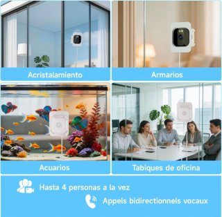 Cámara Vigilancia 2K HD Ventana