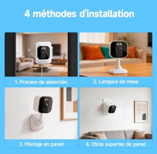 Cámara Vigilancia 2K HD Ventana