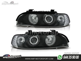 FAROS DELANTEROS OJOS DE ANGEL PARA BMW SERIE 5 E39 / BERLINA / TOURING