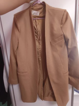 Chaqueta de vestir beige