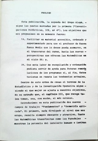 La Nueva Matemática en la Enseñanza Media