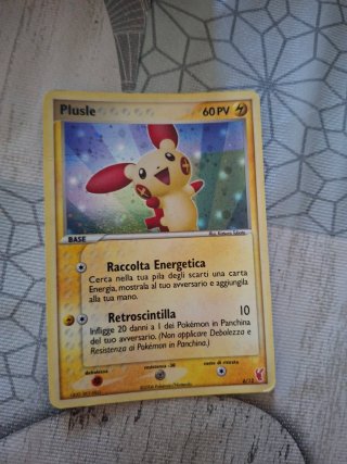 3 Carte Pokemon: Dark Wartortle, Plusle, Dark Dugt