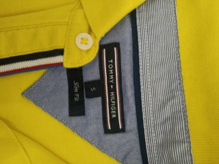 2 Polos Tommy Hilfiger Originales Verde y Amarillo