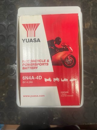 Batería Yuasa 6V