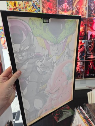 Quadro Dragon Ball Villains 40x60 Cm