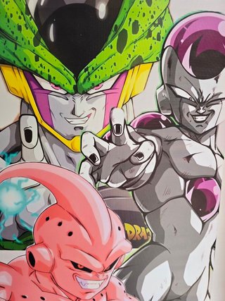 Quadro Dragon Ball Villains 40x60 Cm