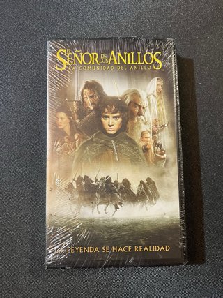 Precintado VHS El Señor de los Anillos
