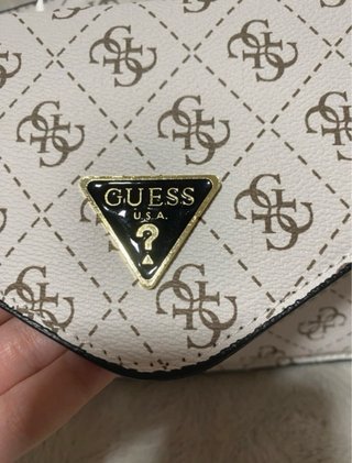 Bolso Blanco y Dorado