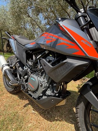 KTM 390 Adventure gris/naranja