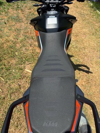 KTM 390 Adventure gris/naranja