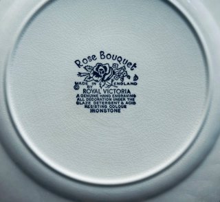 Plato/Bandeja Porcelana Inglesa Azul