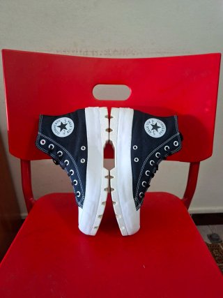 Converse Chuck Taylor Plataforma Negras