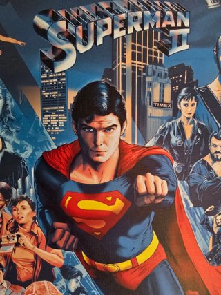 Quadro Superman 40x60 Cm