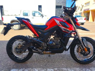 Zontes U1 125 trail Negra/Naranja