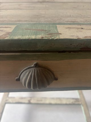 Mesa Tocinera Antigua Madera Maciza