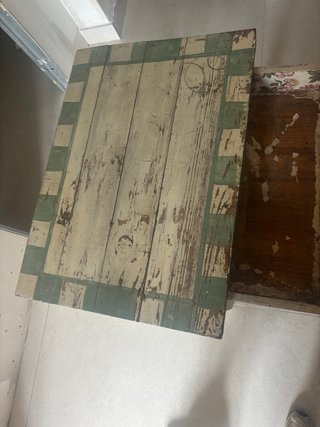 Mesa Tocinera Antigua Madera Maciza