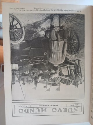 Antigua revista Española Nuevo Mundo año 1907.  N2