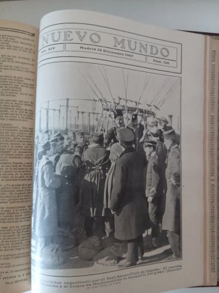 Antigua revista Española Nuevo Mundo año 1907.  N2