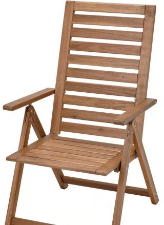 Mesa y 2 sillas de madera para terraza