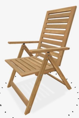 Mesa y 2 sillas de madera para terraza