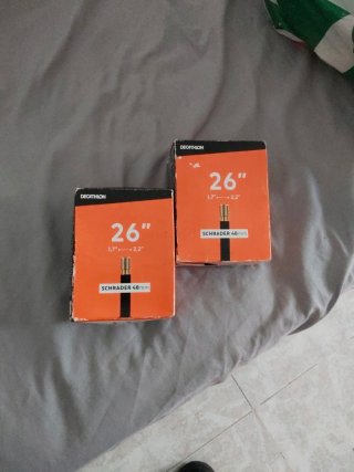 Cámaras de aire Decathlon 26 Schrader 48mm