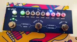 M-Vave Cube Baby Bass - Multieffetto/Preamp basso