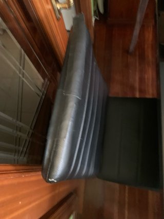 Mesa de comedor de cristal + 4 sillas 70€