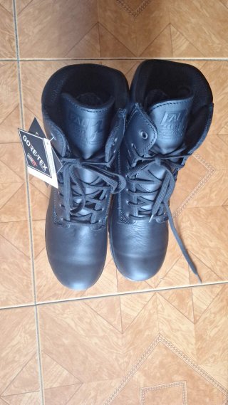 Botas de seguridad piel negras de bombero forestal