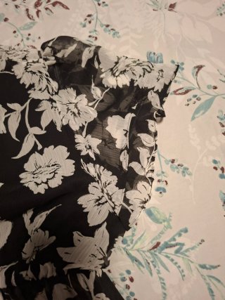 Elegante camicetta floreale