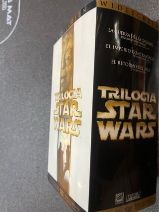 Trilogía Star Wars VHS THX Widescreen