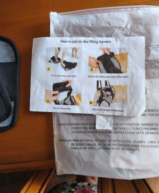 Arnés trasero para perros