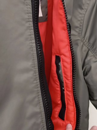 Chaqueta Bomber Pull&Bear Verde Militar Nueva