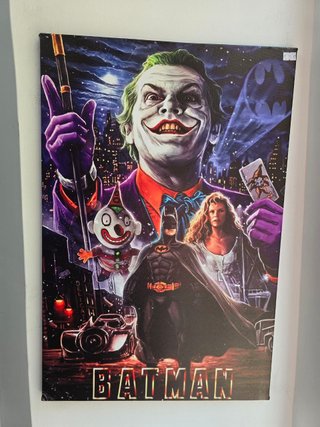 Quadro Batman Anni 90 - 40x60 Cm