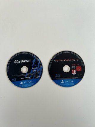 Pacchetto FIFA 22 e Metal Gear Solid V PS4