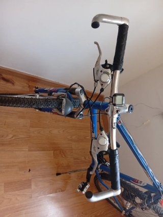 Bicicleta Montaña Trekking Azul