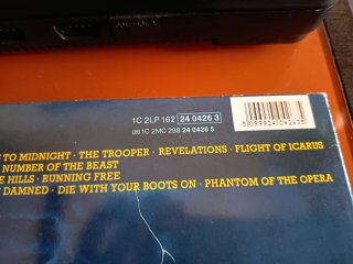 Doble Vinilo Iron Maiden Live After Death