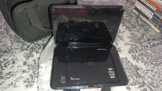 DVD Portátil PowerAgent PDVD714T Doble Pantalla