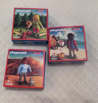 Lote Playmobil Kinder Chocolate 2026