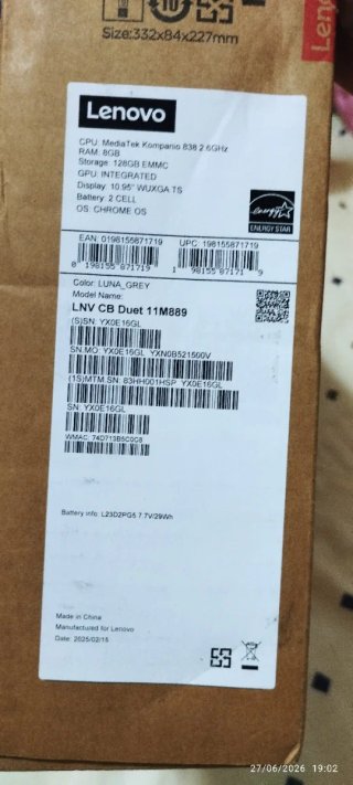 Lenovo Chromebook 11 Gris
