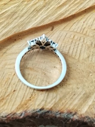 Anillo Pandora Princesa Elsa Talla 56
