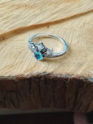 Anillo Pandora Princesa Elsa Talla 56