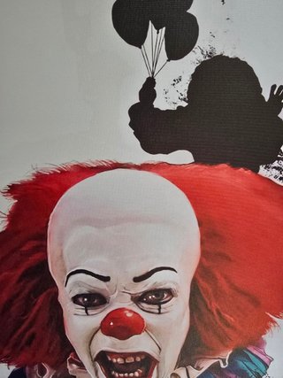 Quadro del film Horror IT 40x60 Cm
