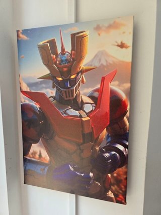 Quadro Mazinga Z 40x60 Cm