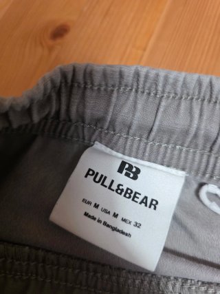 Pantalón cargo Pull&Bear Talla M Gris