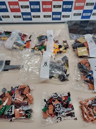 Modello LEGO Star Wars Landspeeder di Luke per collezione adulti