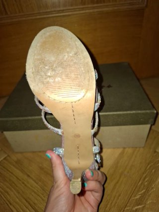Sandalias Alma en Pena Brillantes Talla 38